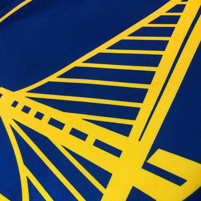 Giacca a Zip con Cappuccio NBA Blu Warriors 2021/22