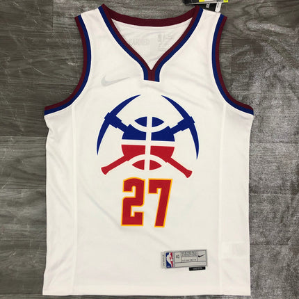 Maglia NBA Bianca Denver Nuggets 2021/22