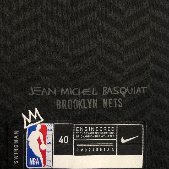 Maglia NBA Nera “BKLYN” Brooklyn Nets 2021/22