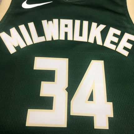Maglia NBA Verde Milwaukee Buks 2021/22