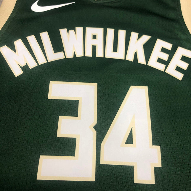 Maglia NBA Verde Milwaukee Buks 2021/22