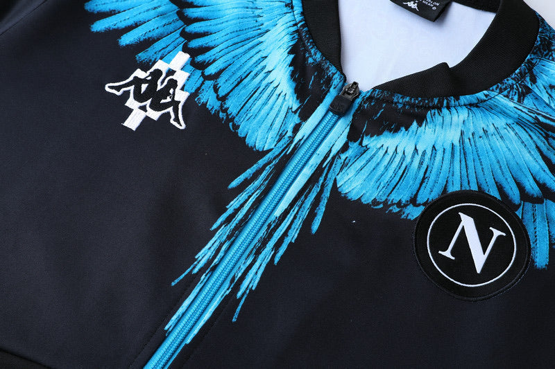 Kit Giacca + Tuta Nera Napoli x Marcelo Burlon Limited edition 2021/22