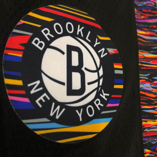 Pantaloncini NBA Neri Brooklyn Nets 2021/22