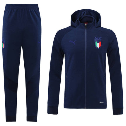 Kit Giacca a Zip con Cappuccio + Tuta Italia 2021/22