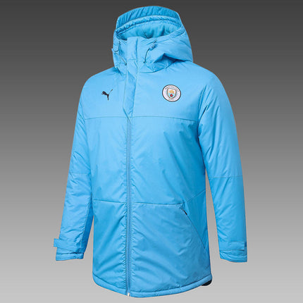Giubbotto Invernale Azzurro Manchester City