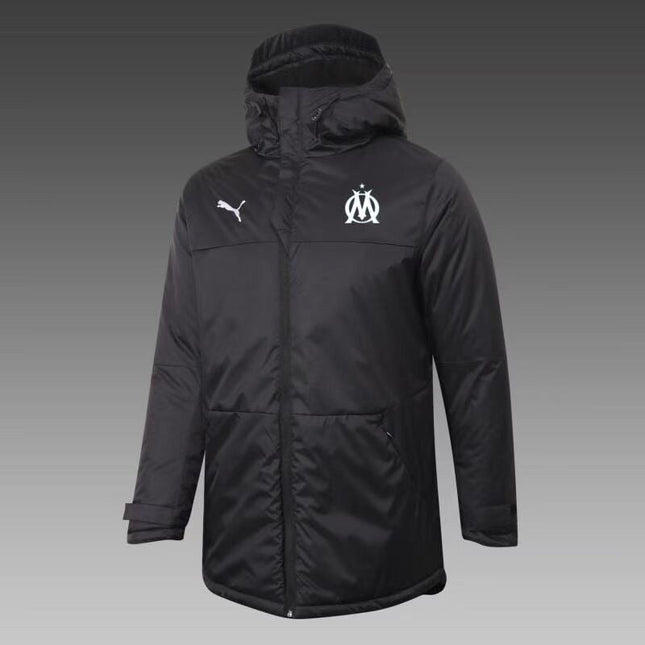 Giubbotto Invernale Nero Olympique Marsiglia 2021/22