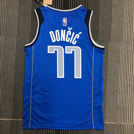 Maglia NBA Blu-Nera Mavericks Dallas 2021/22