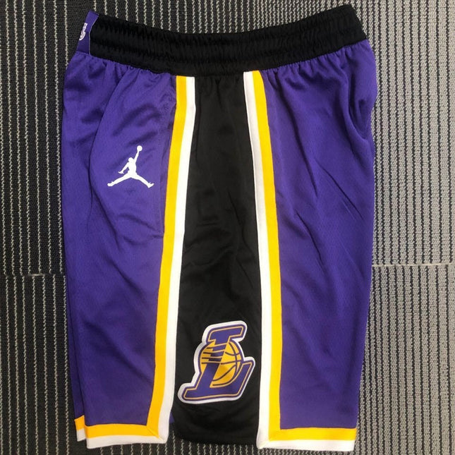 Pantaloncini NBA Viola-Neri Lakers 2021/22