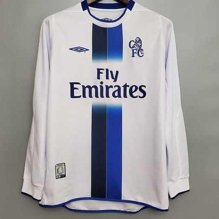 Maglia a Maniche Lunghe Retro Chelsea Trasferta 2003/04
