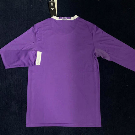 Maglia Retro a Maniche Lunghe Real Madrid Trasferta 2016/17