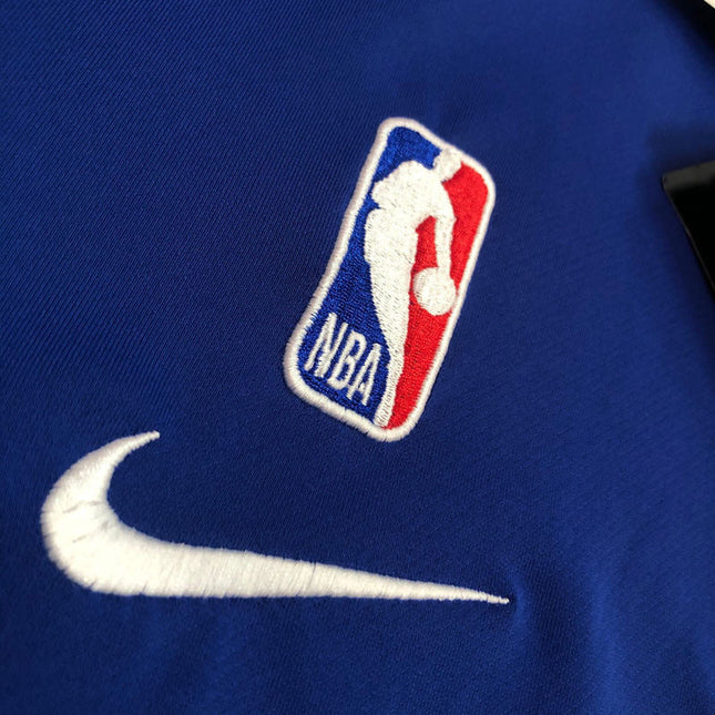 Giacca a Zip con Cappuccio NBA Viola New York Knicks 2021/23