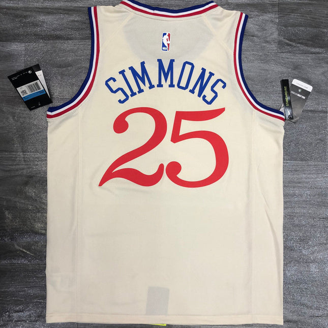 Maglia NBA Bianca Philadelphia 76ERS 2021/22