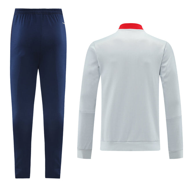 Kit Giacca a Zip + Tuta Adidas Bianca REPLICA