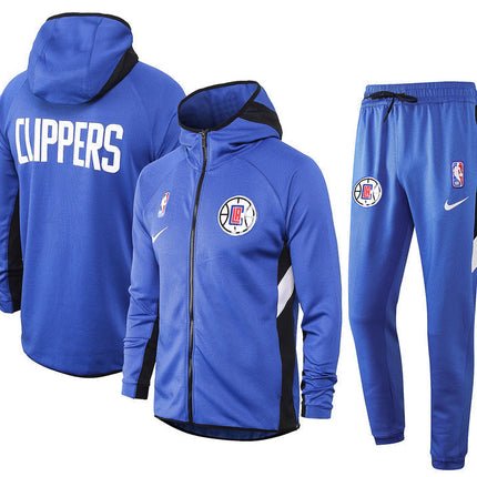 Kit Giacca a Zip con Cappuccio NBA LAClippers 2021/22