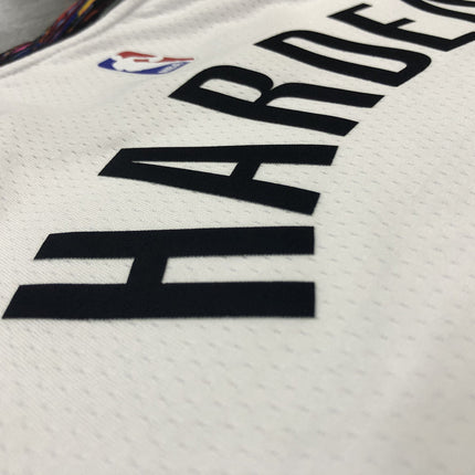Maglia NBA Bianca “BED-STUY” Brooklyn Nets 2021/22