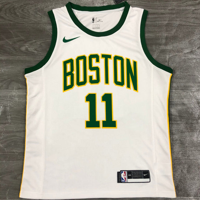 Maglia NBA Bianca-Gialla-Verde Celtics 2021/22