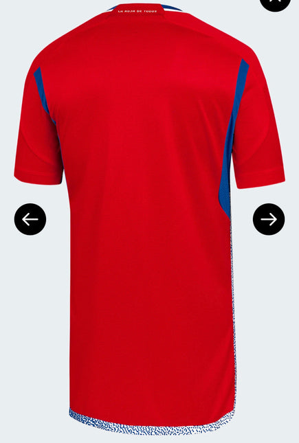 Maglia Chile Home 2022/23 (Nazionali)