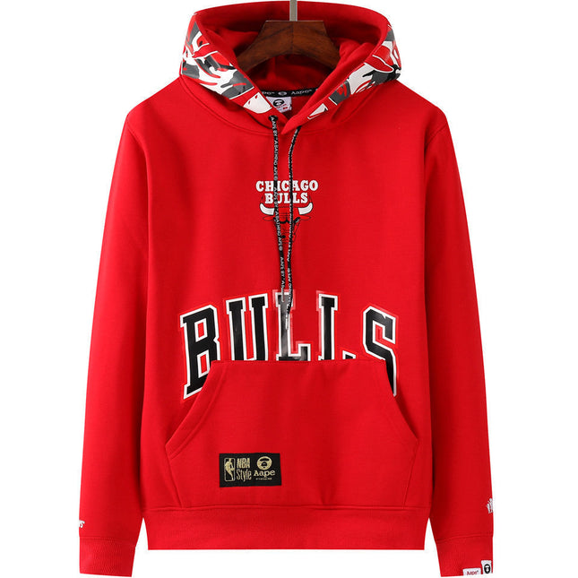 Felpa NBA Rossa Chicago Bulls 2021/22