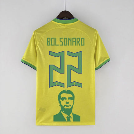Maglia Brasile Home Special Edition Bolsonaro 2022/23 (Nazionali)