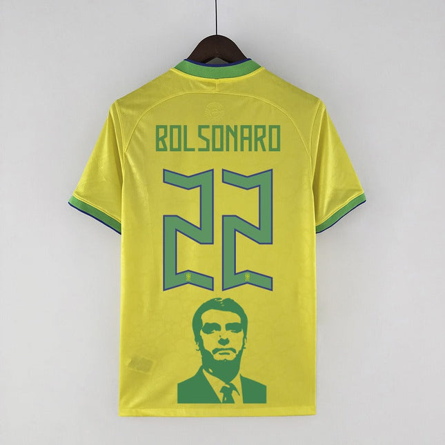 Maglia Brasile Home Special Edition Bolsonaro 2022/23 (Nazionali)