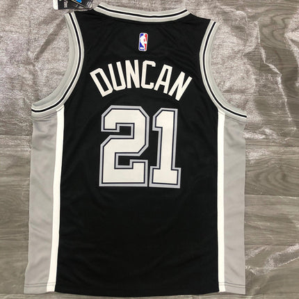 Maglia NBA Nera Spurs 2021/22