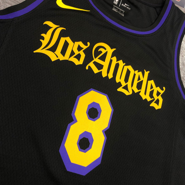 Maglia NBA Nera “Los Angeles” Lakers 2021/22