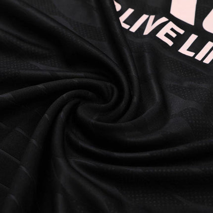 Kit Felpa + Tuta Nero-Rosa PSG 2021/22