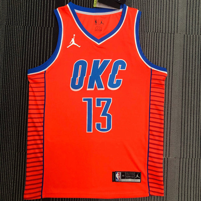Maglia NBA Arancione Oklahoma City 2021/22