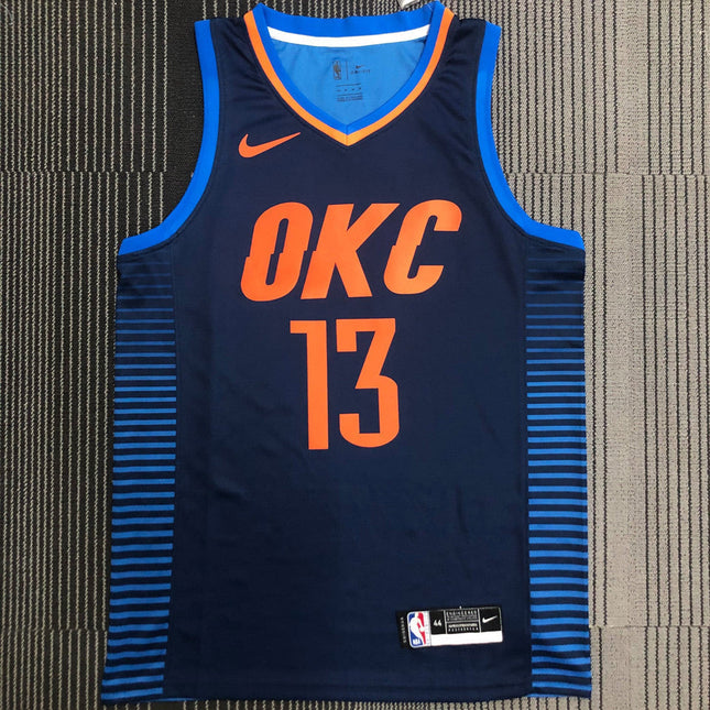 Maglia NBA Blu-Celeste Oklahoma City 2021/22