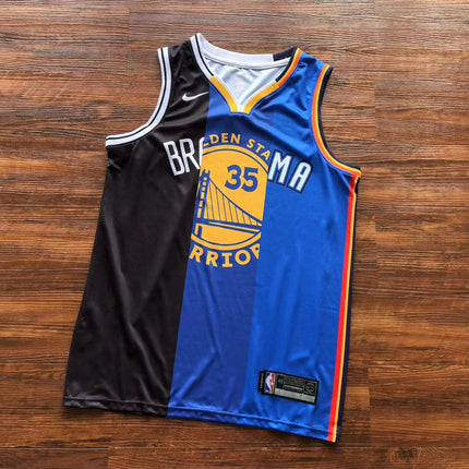 Maglia NBA Golden State Warriors, Brooklyn Nets, Oklahoma City Thunder, Special Triple Face Edition 2022/23