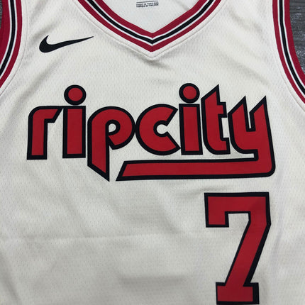 Maglia NBA Bianca Portland Trail Blazers 2021/22
