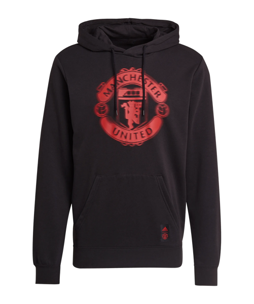 Felpa con Cappuccio Stemma Manchester United 2021/22