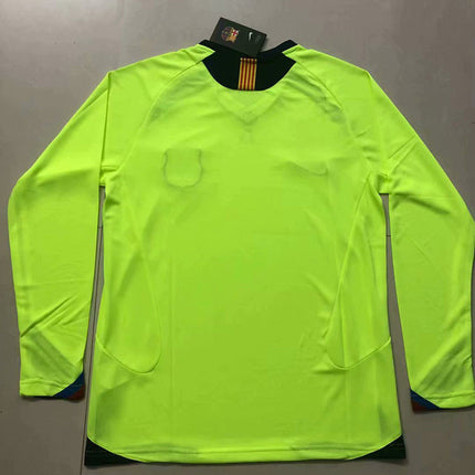 Maglia Retro a Maniche Lunghe Barcelona Trasferta 2005/06