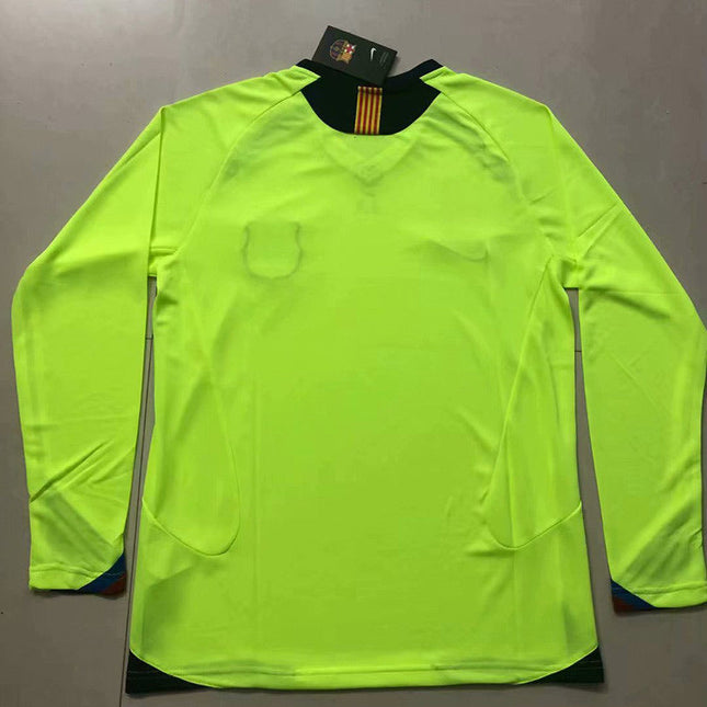 Maglia Retro a Maniche Lunghe Barcelona Trasferta 2005/06