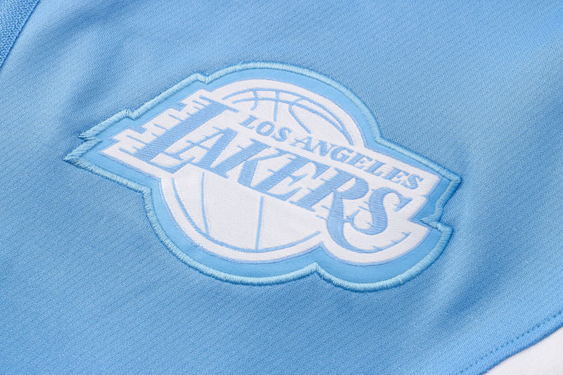 Kit Giacca A Zip con Cappuccio + Tuta Los Angeles Lakers 2021/22