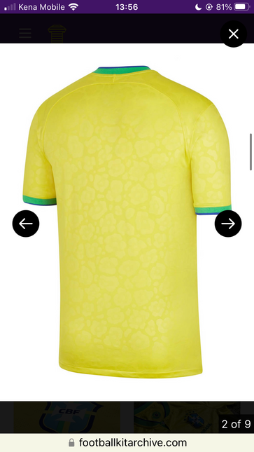 Maglia Brasile Home 2022/23 ( Nazionali ) ( con Taglia XXXL e Taglia Bambino )