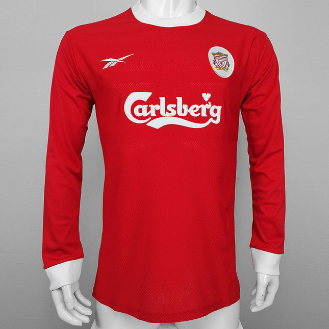Maglia a Maniche Lunghe Retro Liverpool Home 1998/99