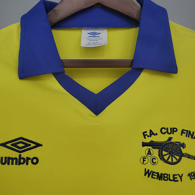Maglia a Maniche Lunghe Retro Arsenal Finale FA CUP 1979/80