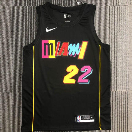 Maglia NBA Nera Miami Heat 2021/22