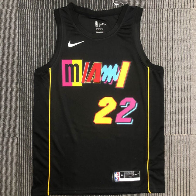Maglia NBA Nera Miami Heat 2021/22