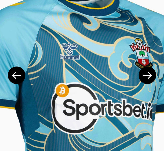 Maglia Southampton Trasferta 2022/23