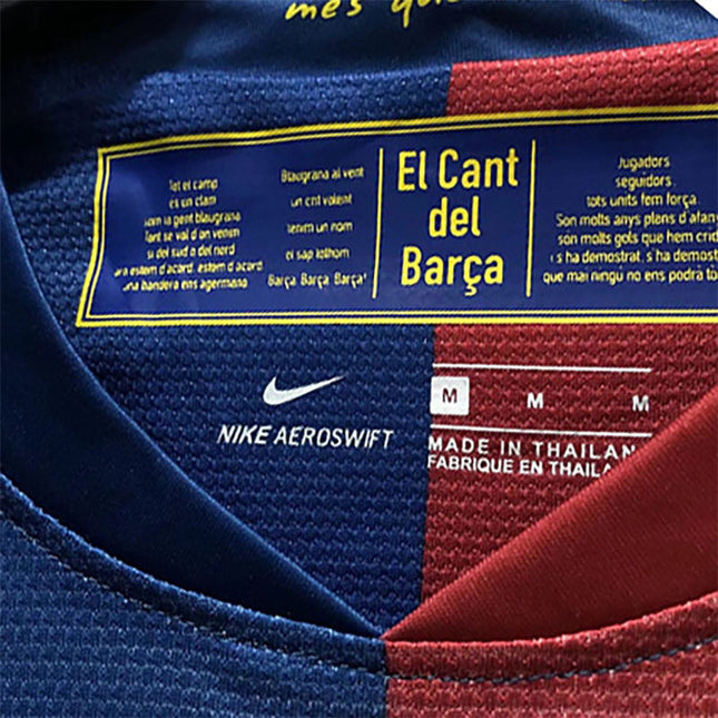 Maglia Retro a Maniche Lunghe Barcelona Home 2008/09
