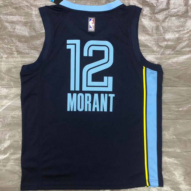 Maglia NBA Nera-Blu Grizzlies 2021/22