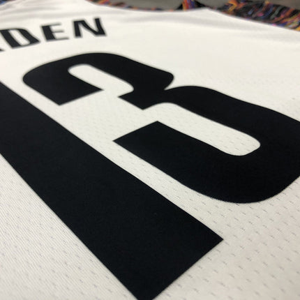 Maglia NBA Bianca “BED-STUY” Brooklyn Nets 2021/22