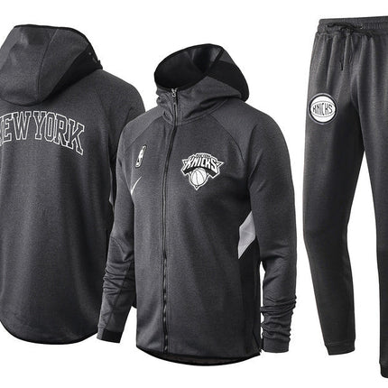 Kit Giacca a Zip con Cappuccio + Tuta NBA New York Knicks 2021/22