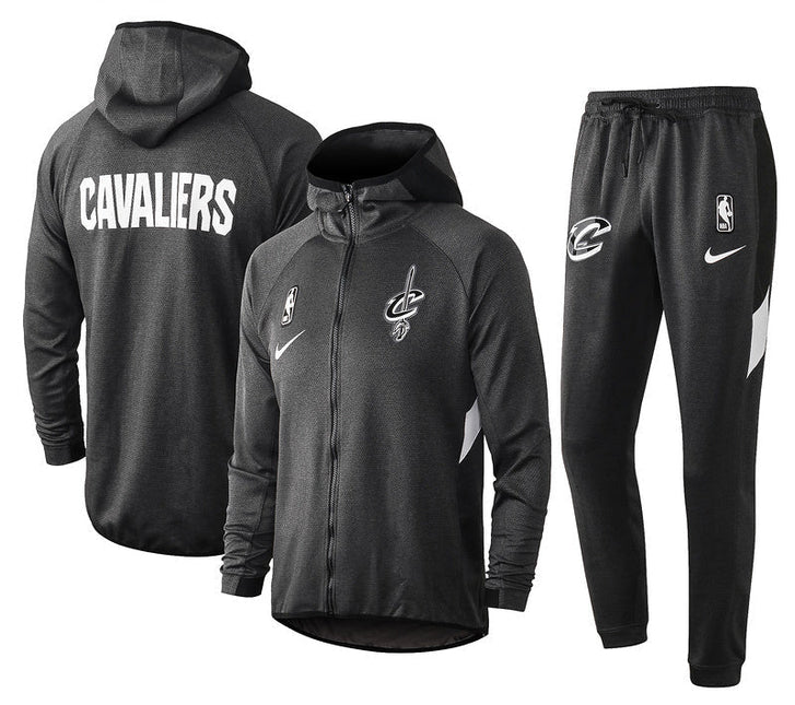 Kit Giacca a Zip con Cappuccio + Tuta NBA Cleveland Cavaliers 2021/22