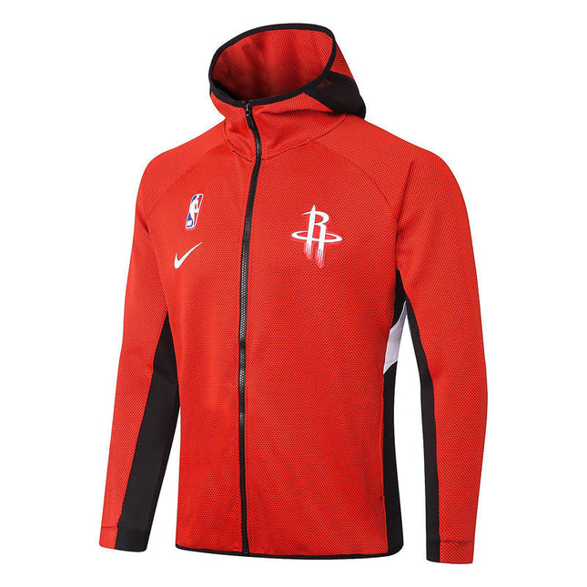 Giacca a Zip con Cappuccio NBA Houston Rockets 2021/22