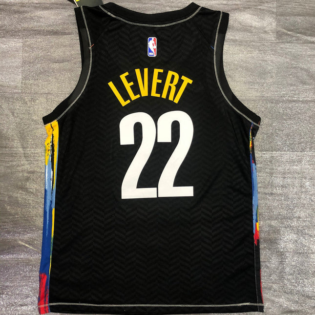 Maglia NBA Nera “BKLYN” Brooklyn Nets 2021/22