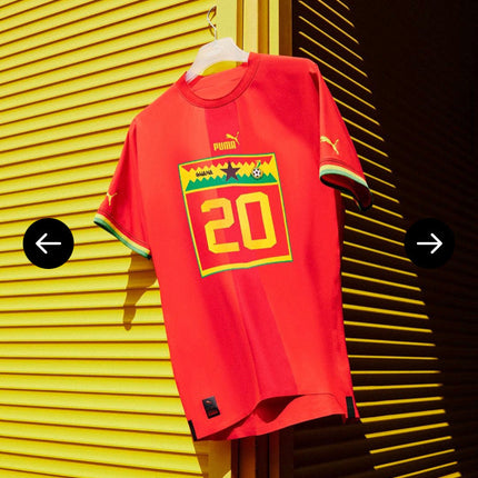 Maglia Ghana Trasferta 2022/23 (Nazionali)