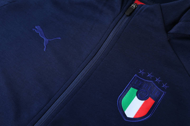 Kit Giacca a Zip con Cappuccio + Tuta Italia 2021/22